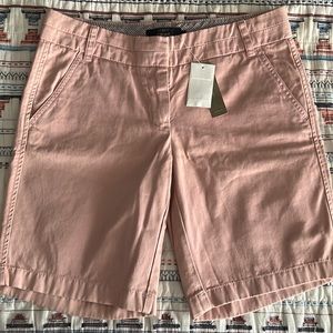 J. Crew pink Chino shorts